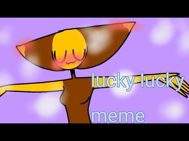 lucky lucky meme gift for аниматор лапа