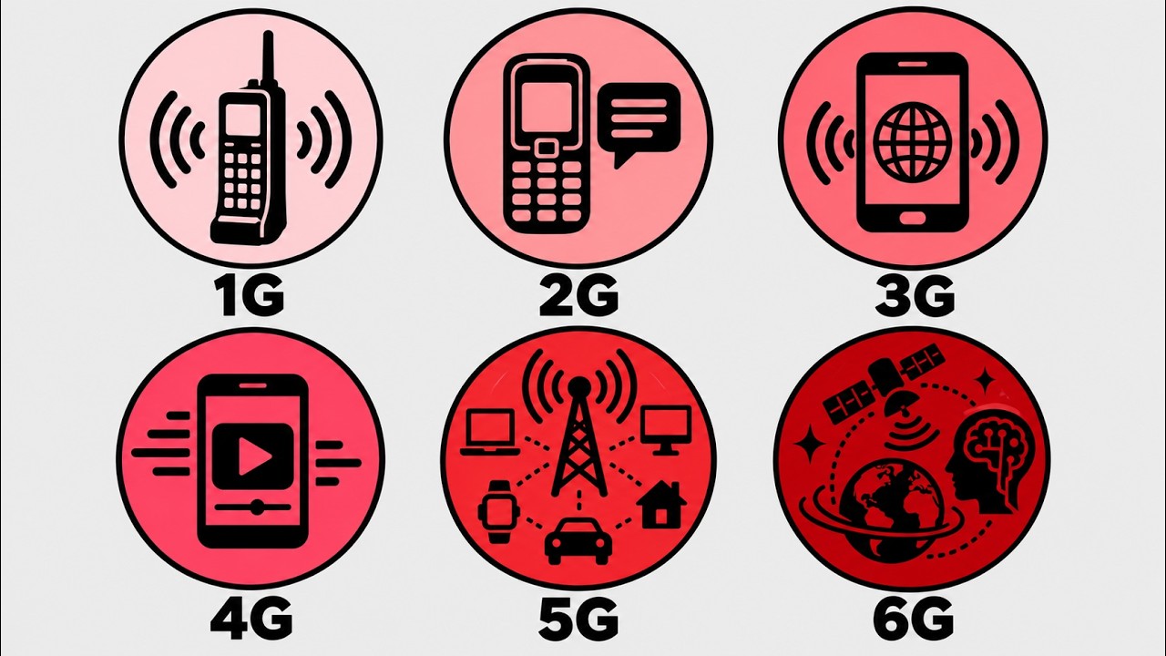 От 1G до 6G: вся эволюция мобильной связи за 12 минут