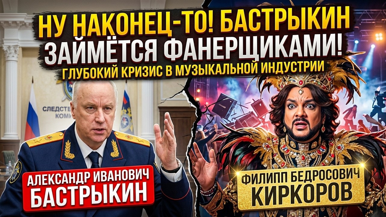 Бастрыкин начал жёсткую чистку эстрады: кому из фанерщиков навсегда отключат звук?