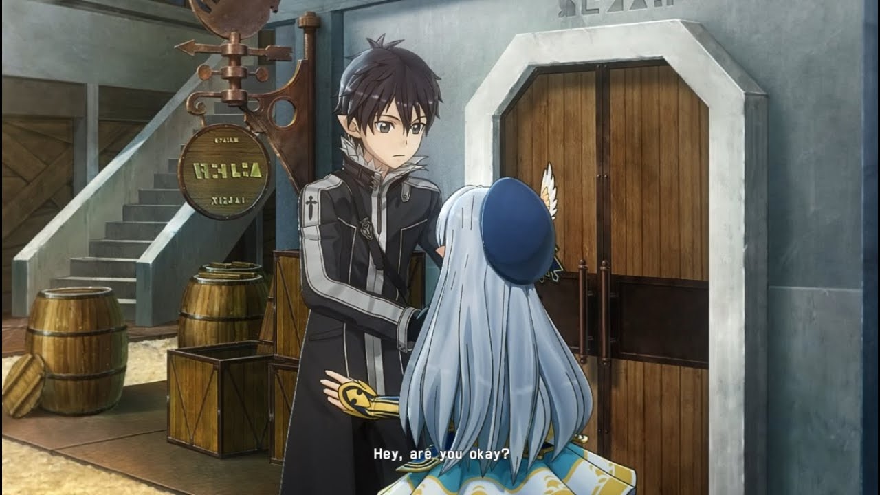 Sword Art Online Lost Song прохождение часть 13 - Ледяной( третий ) уровень