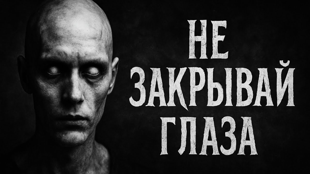 НЕ ЗАКРЫВАЙ ГЛАЗА  Страшные Истории