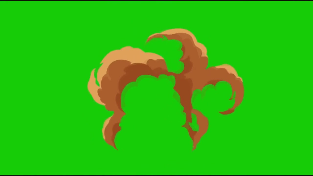 Дым №19 Save Green Screen Анимация для Видео монтажа