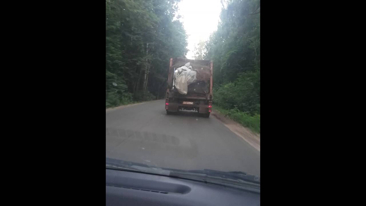 Прикол на дороге