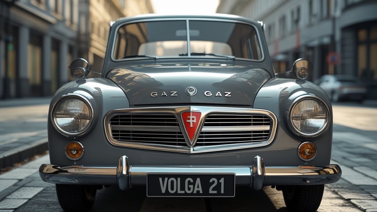  GAZ Volga 21 Серый Цвет  Легендарный Советский Автомобиль  Роскошный Обзор 4K 