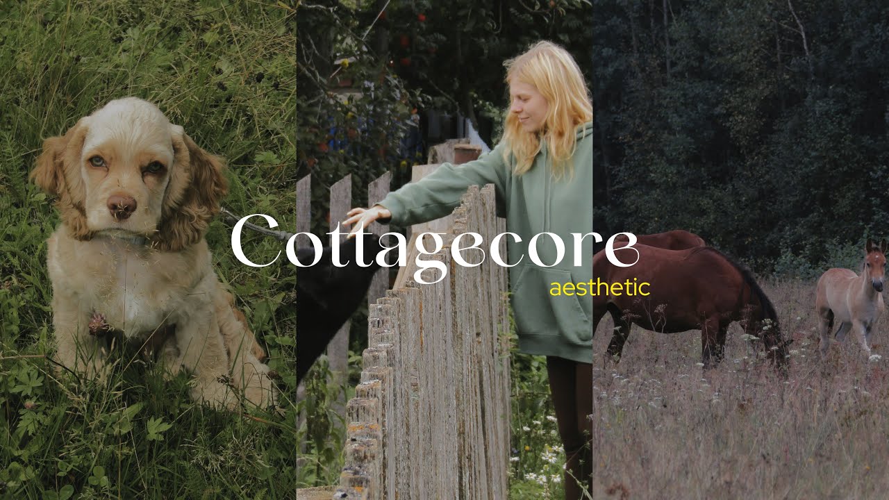 Cottagecore aesthetic  лето в деревне