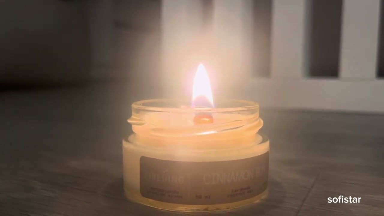 asmr звуки свечи