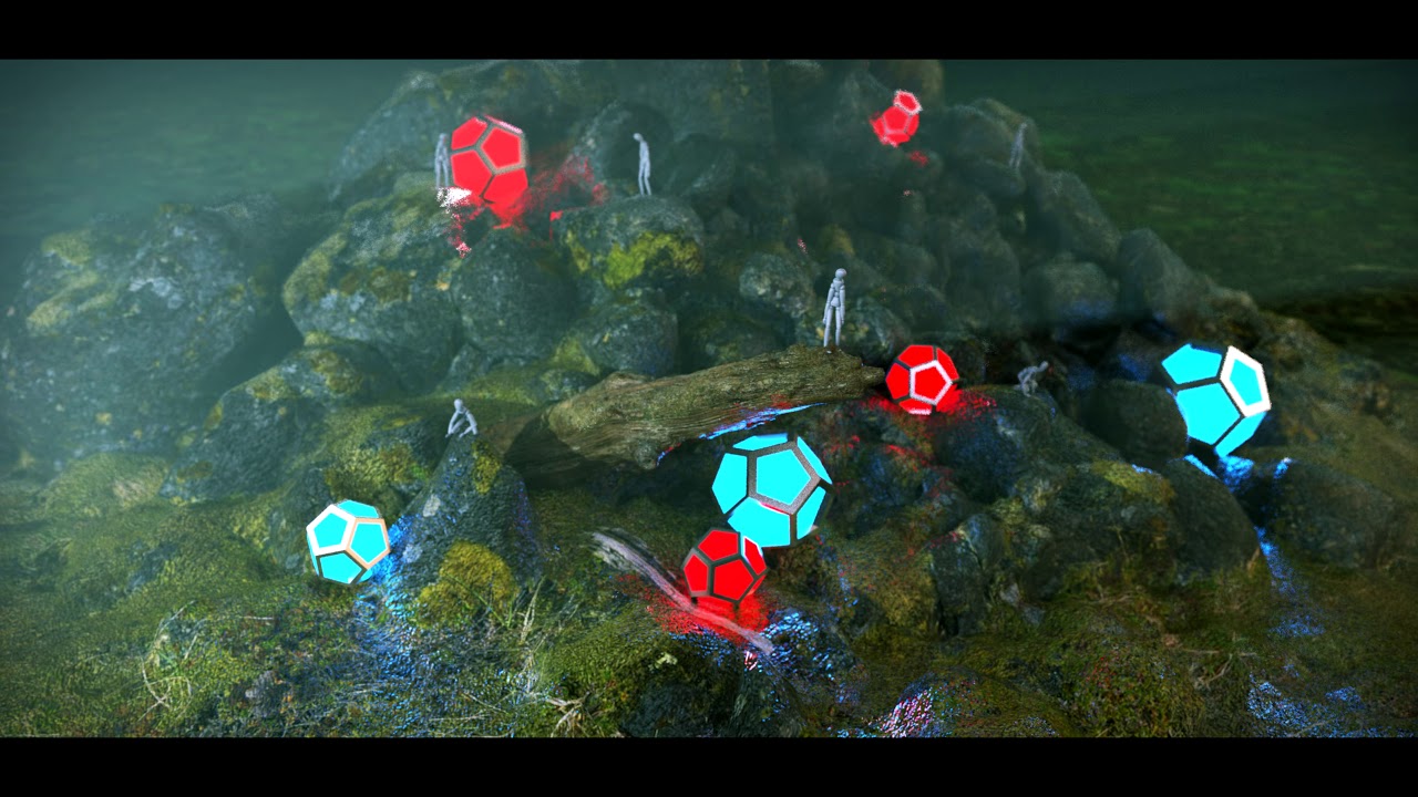 cinema 4d and redshift3D анимацияrendering