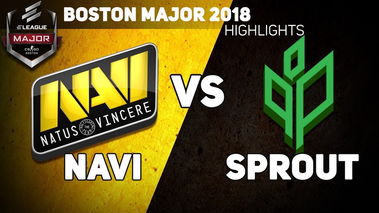 NAVI VS SPROUT  BOSTON MAJOR 2018 HIGHLIGHTS!