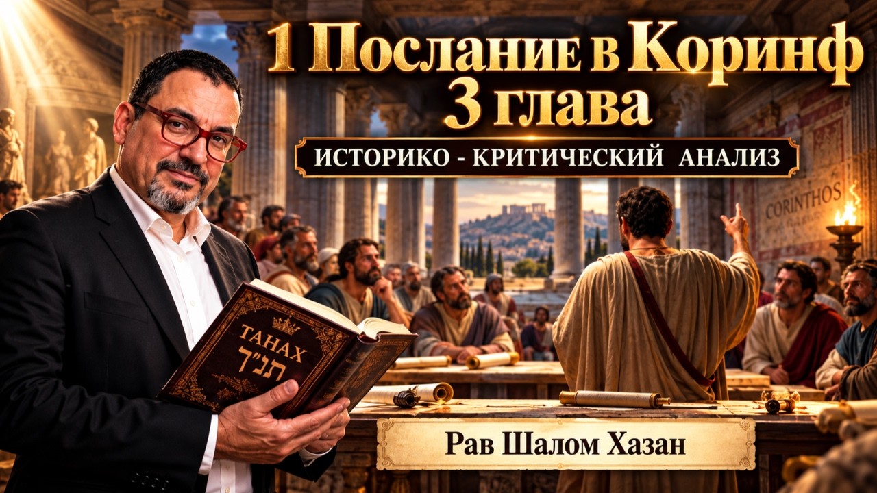 1 ПОСЛАНИЕ К КОРИНФЯНАМ — 3 ГЛАВА Историко-критический анализ