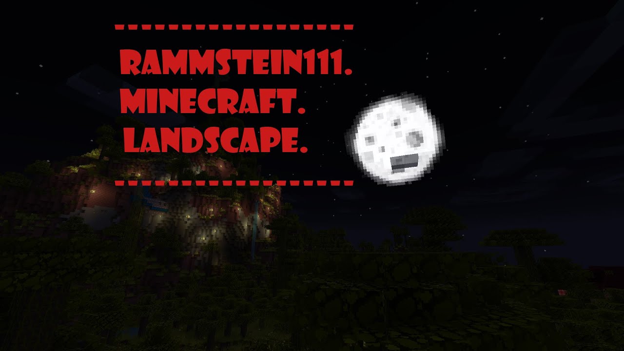 Minecraft - Пейзаж -