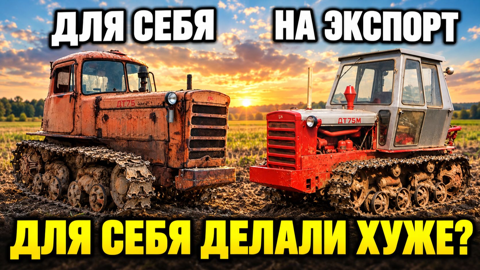 За что за рубежом полюбили сельхозтехнику СССР?