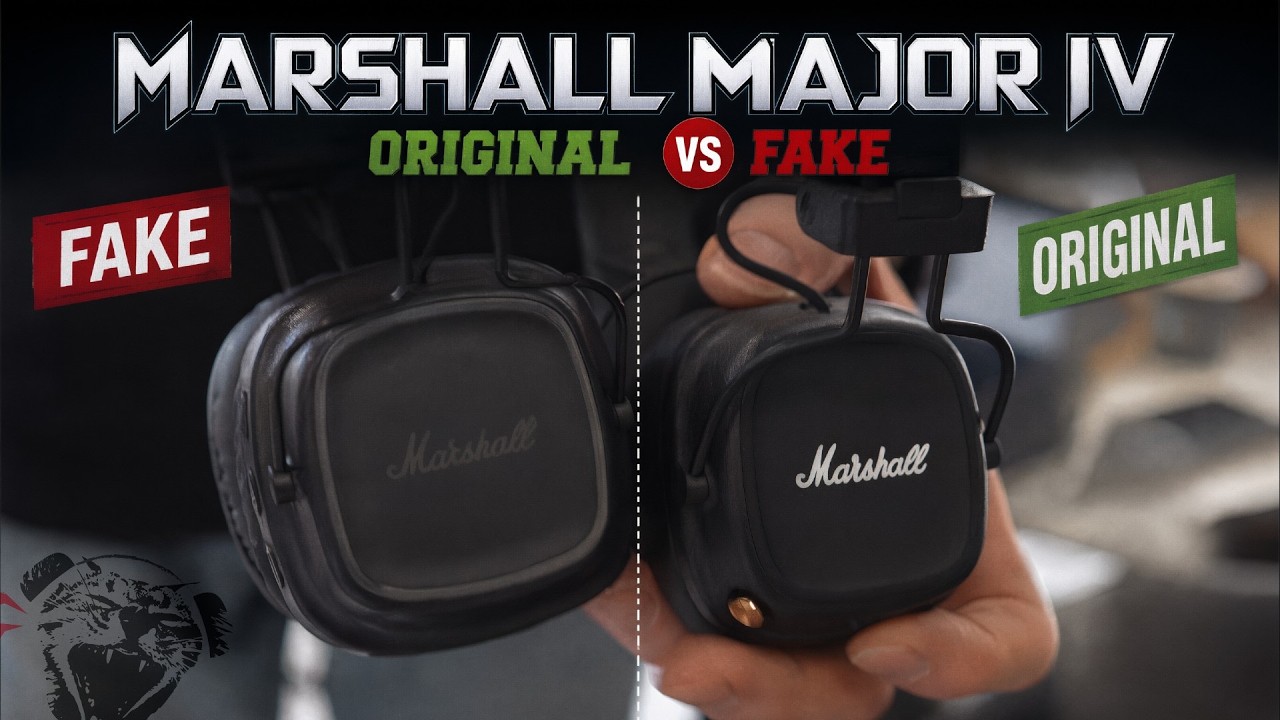 ЦАП И кУСЬ - Оригинал Marshall Major IV против копии за 600 рублей: что внутри и стоит ли экономить