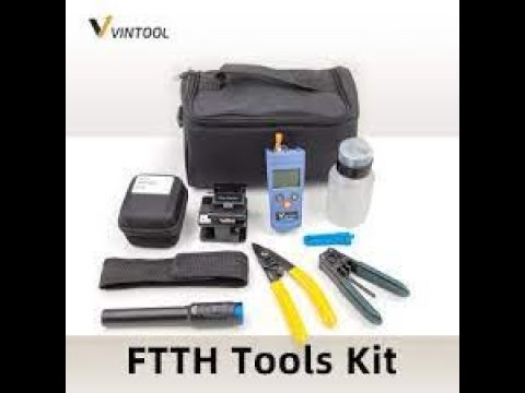 Хороший набор для оптики FTTH от VINTOOL! мини скалыватель!