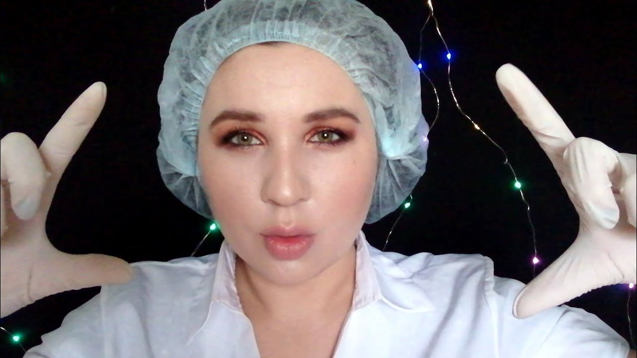 АСМР ASMR Проверю твоё лицо на триггеры Ролевая игра Медицинский АСМР