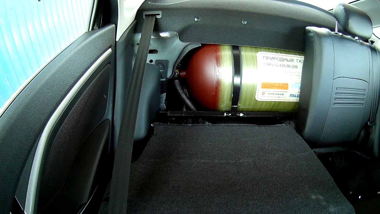 Vesta CNG. Звук заправки баллона.