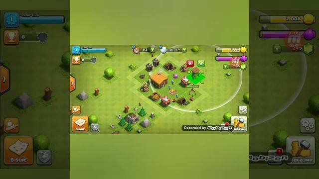 Мая первый аккаунт в Clash Of Clans 1