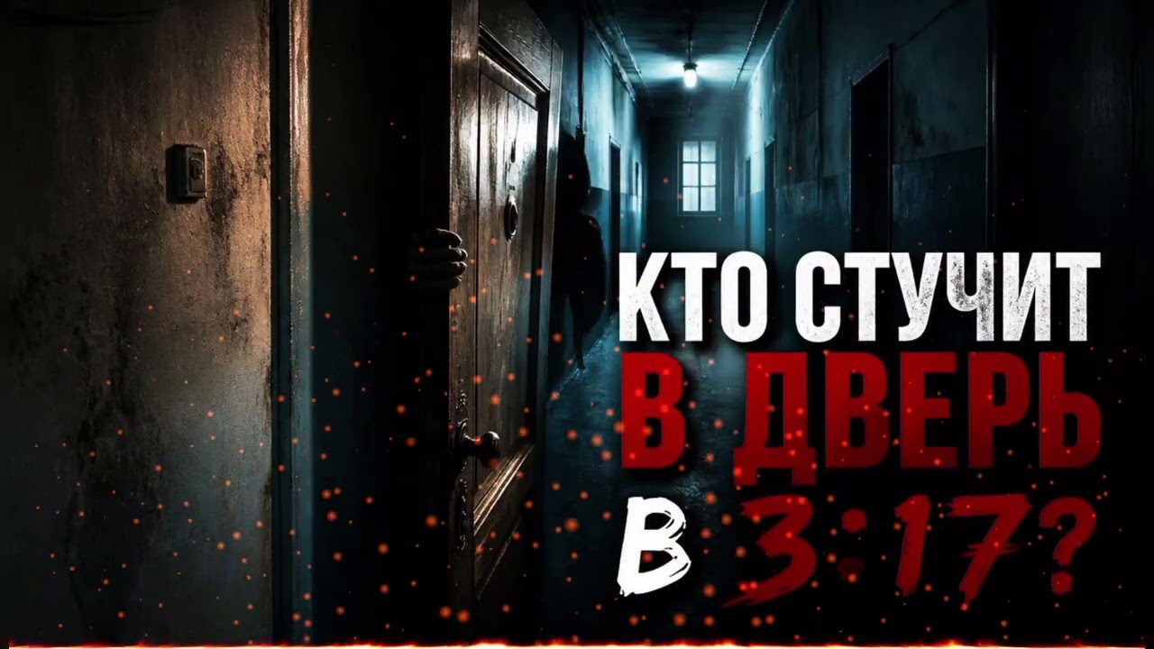 3:17 кто-то постучал в дверь... То что произошло дальше невозможно объяснить  Страшная история