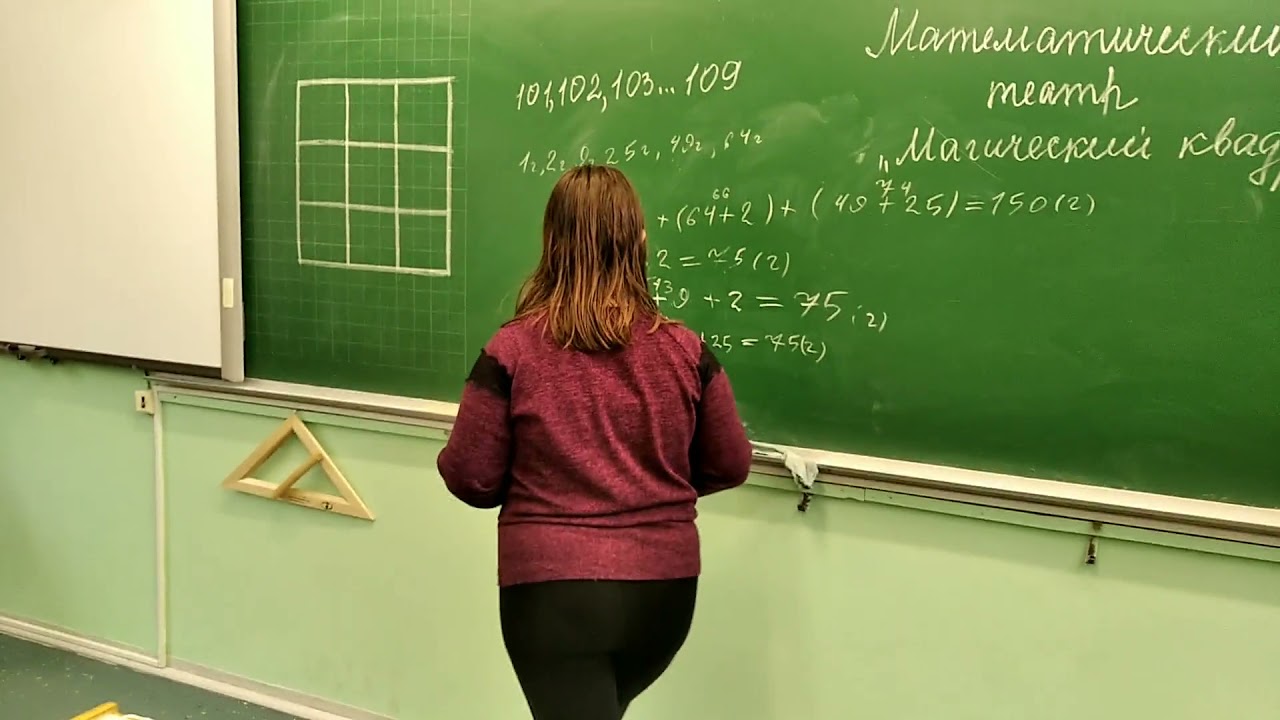 МатематикаПетерсон2021 МТ Магический квадрат