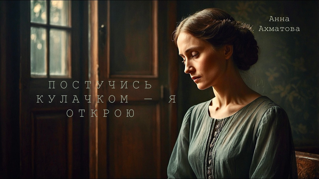 Анна Ахматова Постучись кулачкомя открою здесь каждая строка звучит как тихая молитва о любви