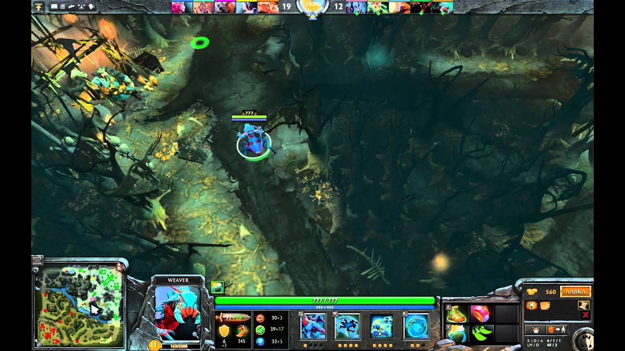 Гайд на раковом поле Dota 2: Weaver Новый Микрофон by DrL1moN