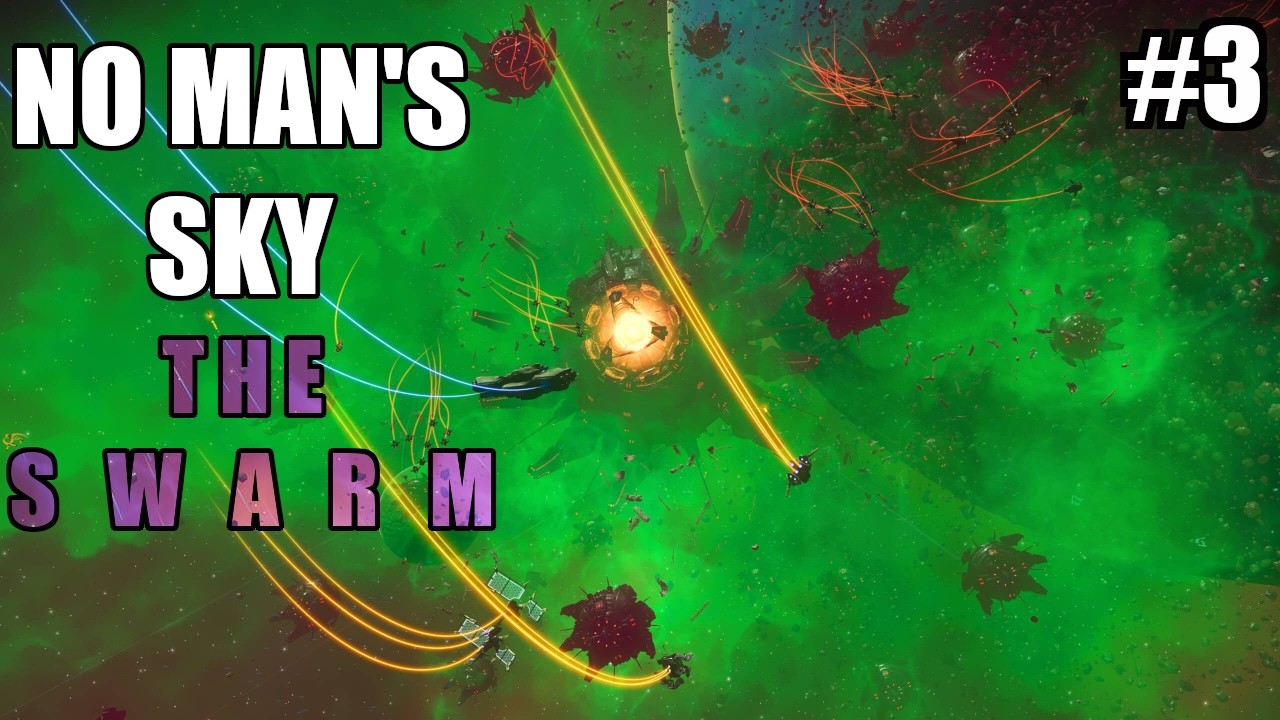 ЦЕЛЬ - ПОМЕШАТЬ РОЮ  No Mans Sky THE SWARM 3