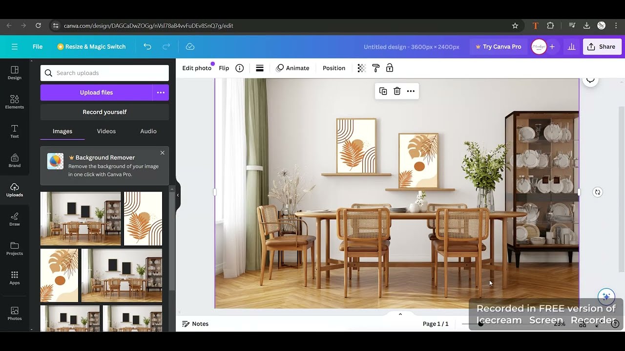 Frame Mockup Prewie Canva #framemockup #mockup #canva