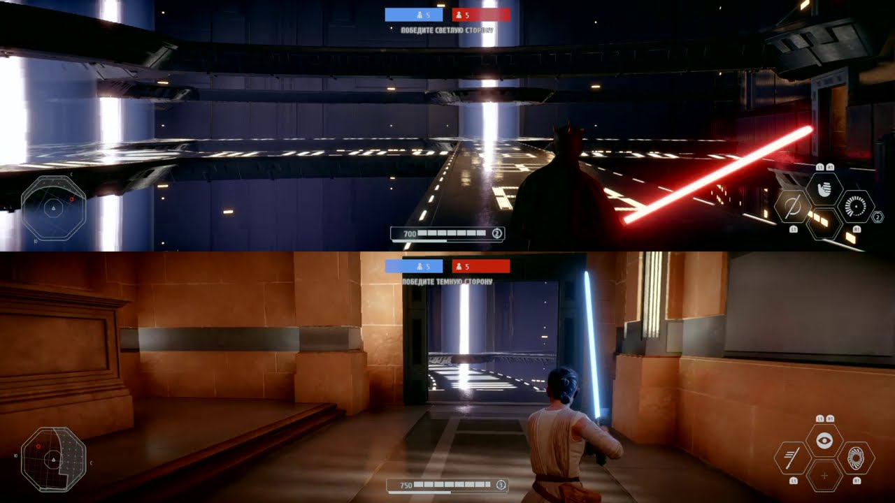 STAR WARS Battlefront II противостояние героев