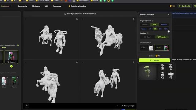 КАК ПРИМЕНЯТЬ ТЕКСТУРЫ к 3D-МОДЕЛЯМ с ИИ ЛЕГКО и БЫСТРО