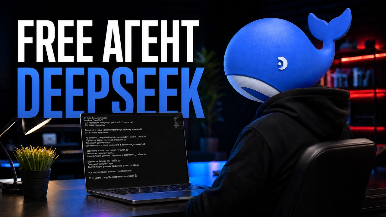 DeepSeek Агент БЕСПЛАТНО: Как я обошел API и дал ИИ доступ к ПК