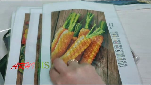 Посылка от ТМ Дана схемы для вышивания бисером
