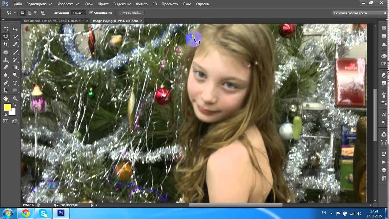 Adobe Photoshop!Как сделать заставку на видео?