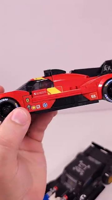 LEGO Speed Champions Hoonicorn V2 MOC 77262 против Ferrari 499P 77261