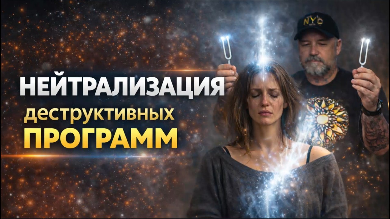 НЕЙТРАЛИЗАЦИЯ деструктивных программ. Сеанс ВИБРОАКУСТИЧЕСКОГО ЭКЗОГИПНОЗА