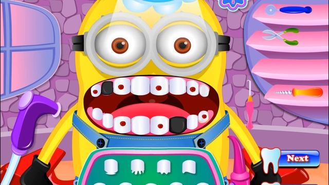 Миньоны ИгрыГадкий Я у СтоматологаМультик Онлайн Видео Игры Для Детей 2015 Minions