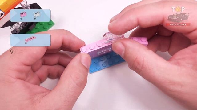 LEGO Birthday Numbers 40807  пошаговая инструкция сборки