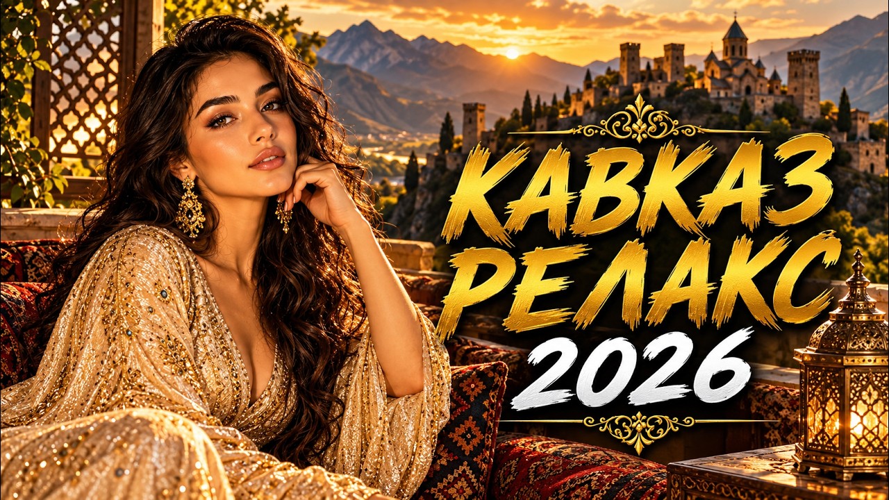 Закат в Горах Кавказа  Музыка 2026 для Души  Тёплые Мелодии на Весь Вечер