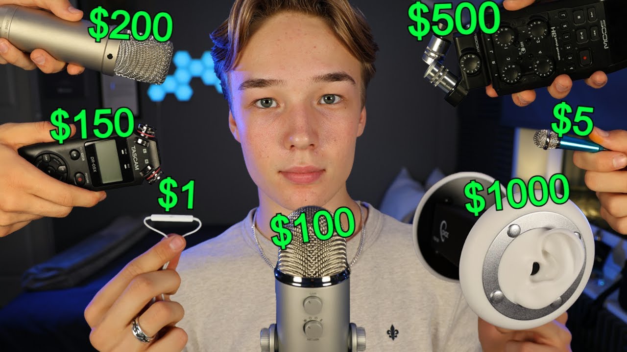 1 Microphone VS 1000 Microphone ASMR 3