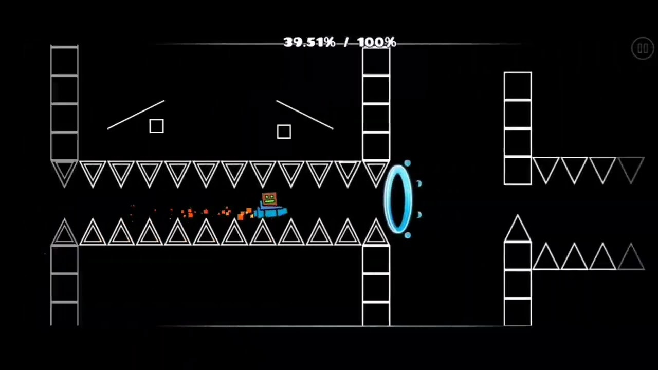 Луна превью ГД геометриядаш Gd geometrydash
