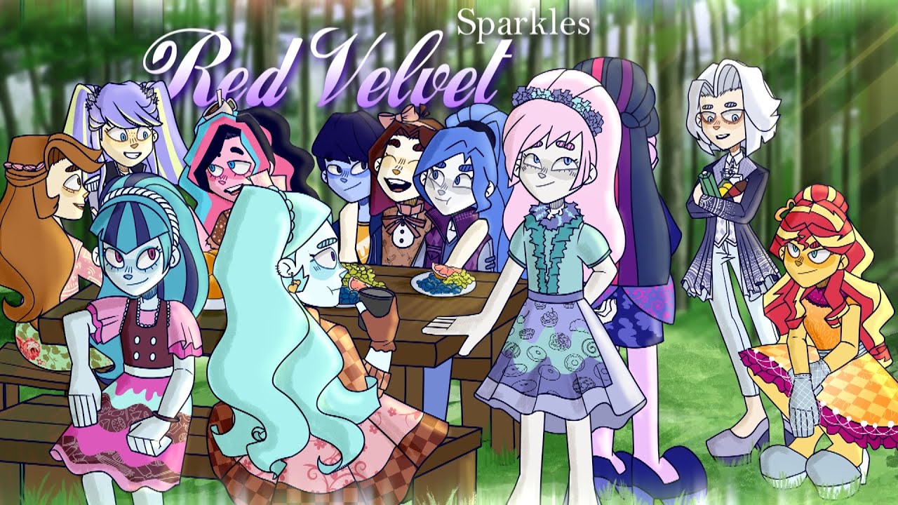 Sparkles Red Velvet  Multifandom Russian Collab MMV