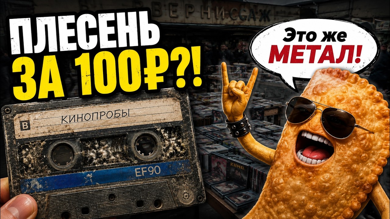 НЕ ПОКУПАЙТЕ здесь кассеты! Жадность, плесень и кассеты по ценам-космос. Что творится на Вернисаже?