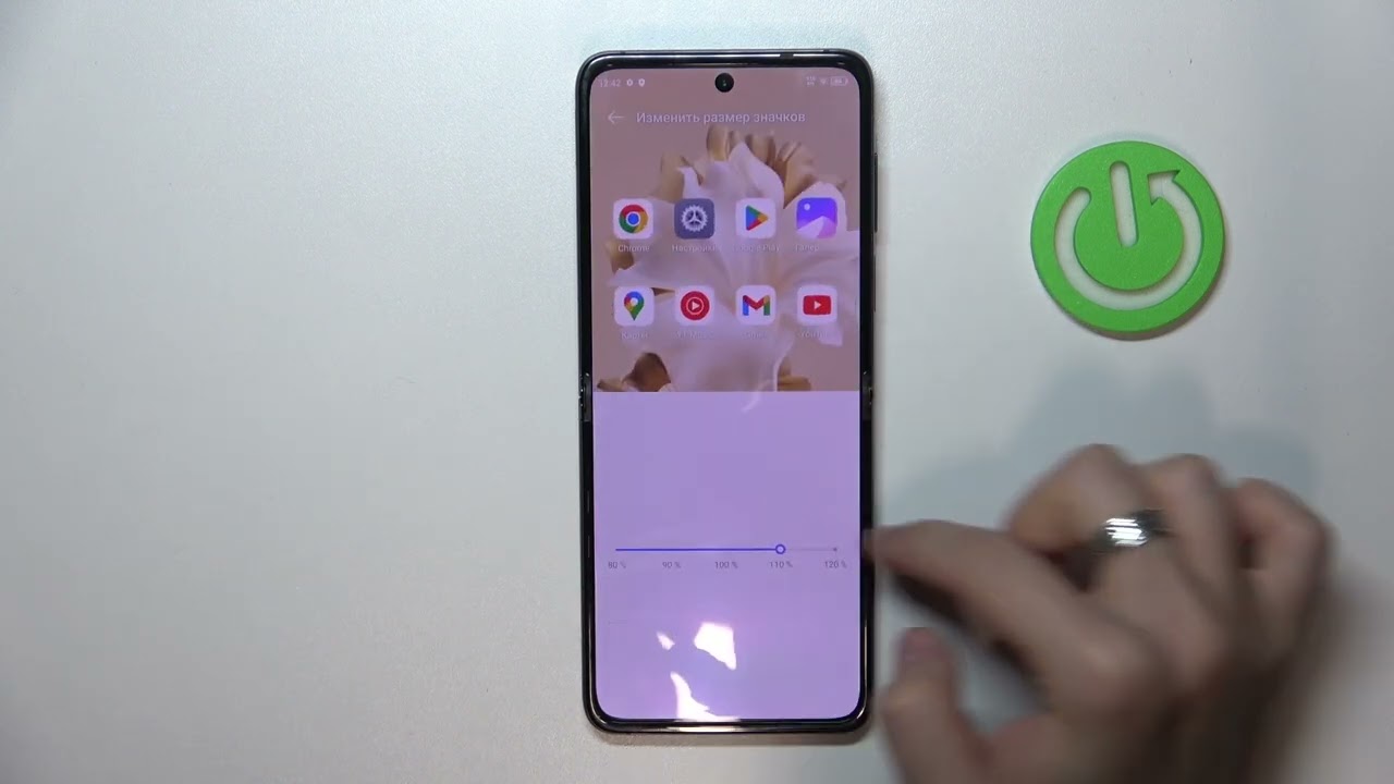 TECNO Phantom V | Как поменять размер значков на TECNO Phantom V - Масштабирование иконок