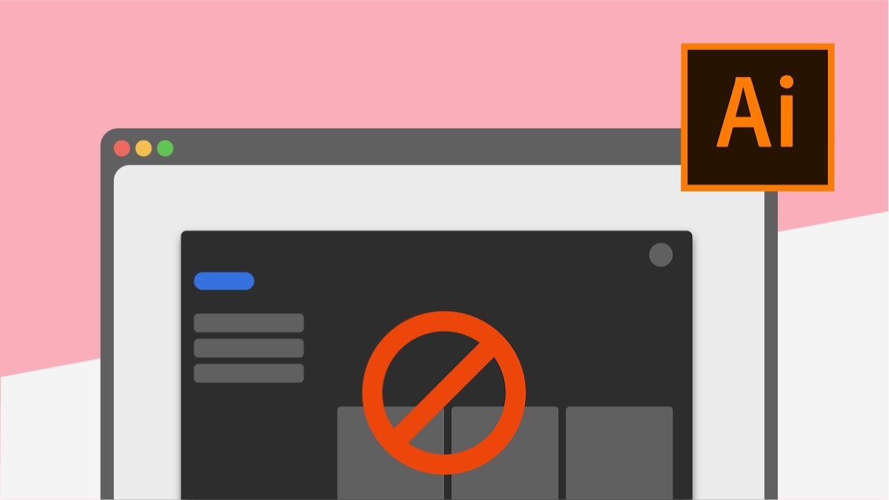 Прибрати єкран привітання у программі Adobe Illustrator