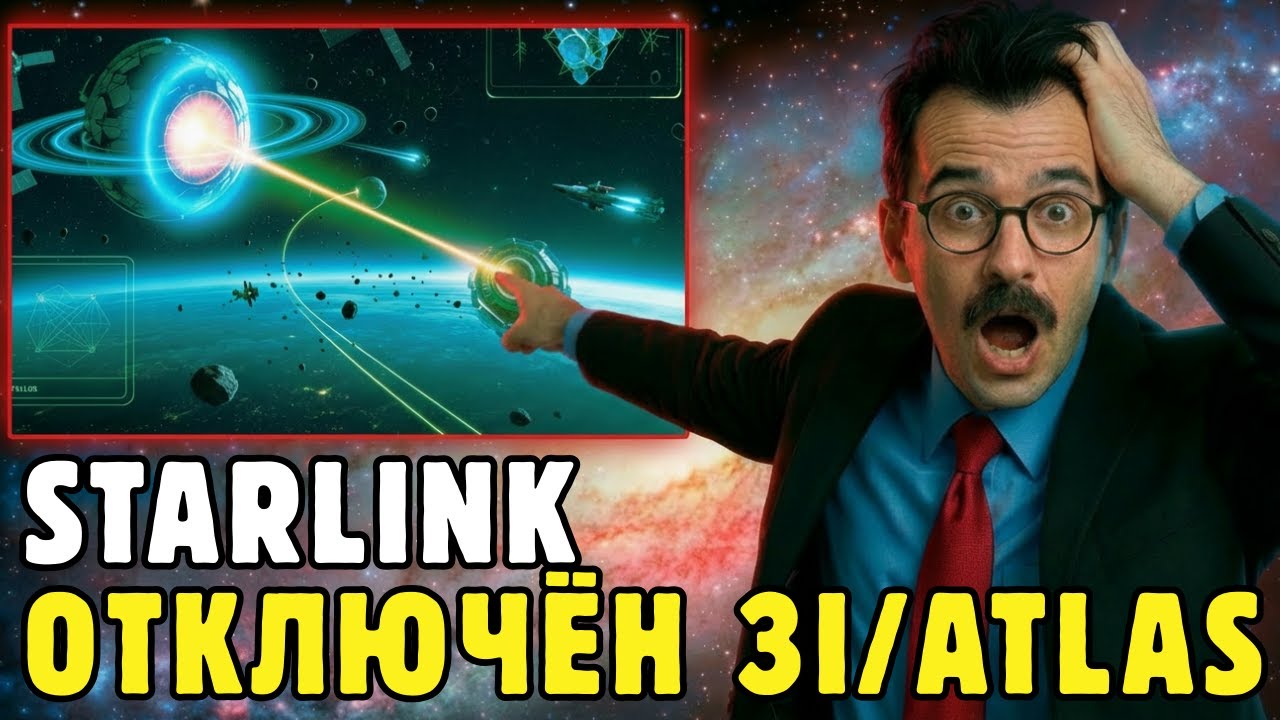 СРОЧНО: 3IATLAS Вдруг Включает Систему Starlink  И Делает Это Полностью Сам