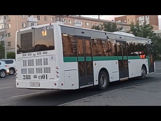 Golden Dragon XML 6125 CR HyundaiTransAuto14 маршрут288 CI 01G414