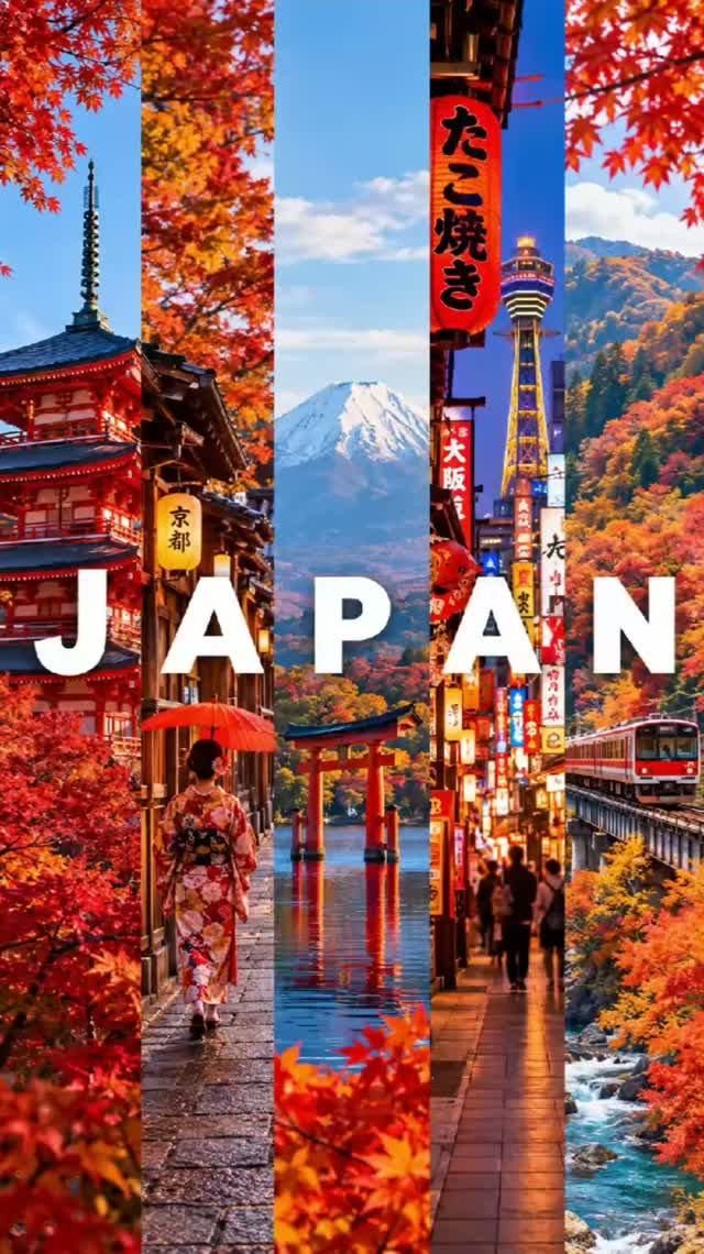 Autumn In Japan Feels Like Heaven 🍁✨