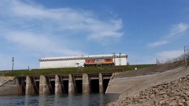 ЧМЭ3-4578 Проходот Донской магистральный канал.С.Кав.Ж.Д.