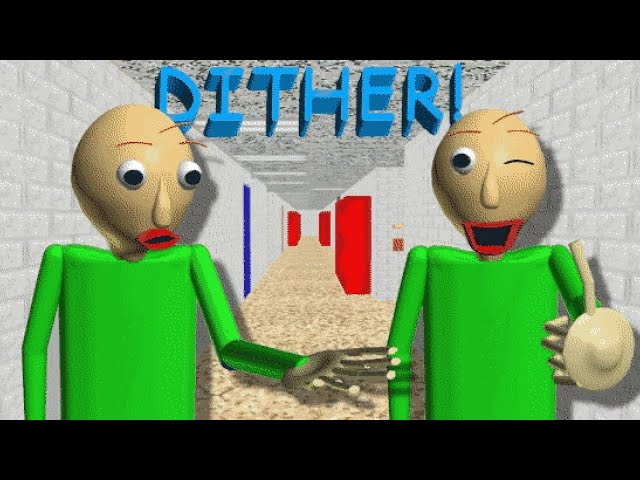 Как сделать правильный Dither с помощью GIMP?