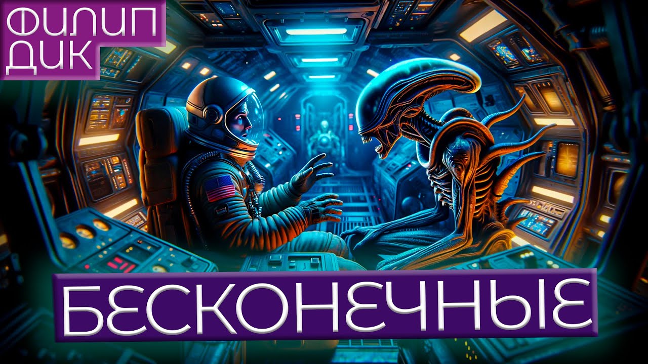 Филип Дик - БЕСКОНЕЧНЫЕ  Аудиокнига Рассказ  Фантастика