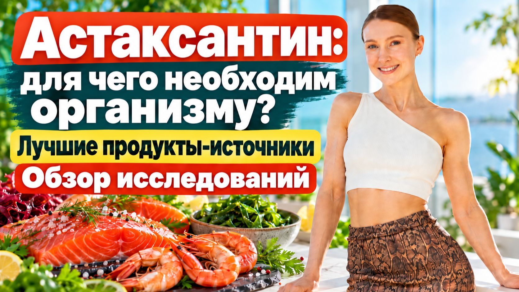 АСТАКСАНТИН: ДЛЯ ЧЕГО НУЖЕН ОРГАНИЗМУ? В каких продуктах содержится астаксантин? Как принимать?