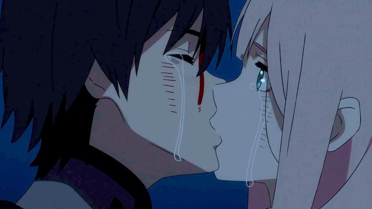 AMV Парень защищает девушку ценой жизни. Аниме клип Милый во Франксе DARLING IN THE FRANXX 